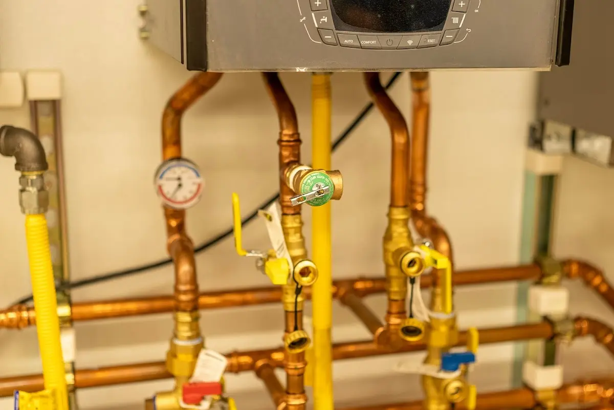 Licensed technician providing Water Heater Installation for a homeowner in Killingworth